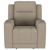 Brentwood Upholstered Recliner Chair Taupe