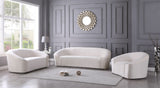 Riley Contemporary Loveseat in Soft Velvet - Modern Design for Stylish Living Rooms & Comfort