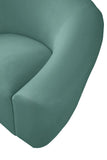 Riley Contemporary Loveseat in Soft Velvet - Modern Design for Stylish Living Rooms & Comfort