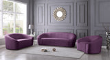 Riley Contemporary Loveseat in Soft Velvet - Modern Design for Stylish Living Rooms & Comfort