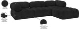 Ames Boucle Fabric Modular Sectional - Elevate Your Living Space with Modern Elegance & Versatility