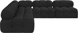 Ames Boucle Fabric Modular Sectional - Modern Elegance for Stylish Living Spaces and Endless Designs