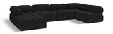 Ames Boucle Fabric Sectional - Modern Modular Elegance for Stylish Living Room Transformations