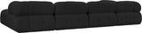 Ames Boucle Fabric Sectional - Modern Modular Design for Stylish Living Spaces and Endless Configurations