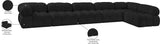 Ames Boucle Fabric Modular Sectional - Modern Sophistication for Your Stylish Living Space