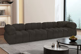 Ames Boucle Fabric Modular Sofa - Elevate Your Living Room with Modern Sophistication and Style
