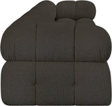 Ames Boucle Fabric Modular Sofa - Elevate Your Living Room with Modern Sophistication and Style
