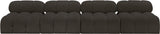 Ames Boucle Fabric Modular Sofa – Modern Sophistication for Your Living Space, Stylish and Versatile
