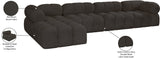 Ames Boucle Fabric Sectional - Modern Modular Design for Stylish Living Spaces and Endless Configurations