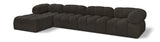 Ames Boucle Fabric Sectional - Modern Modular Design for Stylish Living Spaces and Endless Configurations