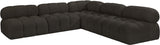 Ames Boucle Fabric Modular Sectional - Modern Elegance for Stylish Living Spaces and Endless Designs