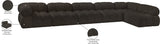 Ames Boucle Fabric Modular Sectional - Modern Sophistication for Your Stylish Living Space