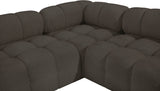 Ames Modular Sectional Sofa - Elevate Your Living Space with Elegant Boucle Fabric Design and Style