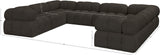 Ames Boucle Fabric Modular Sectional - Elevate Your Living Space with Stylish Modern Sophistication