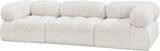 Ames Boucle Fabric Modular Sofa - Elevate Your Living Space with Modern Sophistication and Style