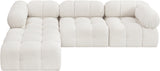 Ames Boucle Fabric Modular Sectional - Elevate Your Living Space with Modern Elegance & Versatility