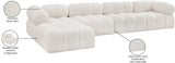 Ames Boucle Fabric Sectional - Modern Modular Design for Stylish Living Spaces and Endless Configurations