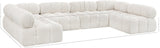 Ames Modern Boucle Fabric Sectional - Elevate Your Living Space with Stylish Modular Design Options