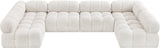 Ames Modern Boucle Fabric Sectional - Elevate Your Living Space with Stylish Modular Design Options