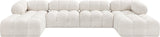 Ames Boucle Fabric Sectional - Modern Modular Design for Stylish Living Spaces and Endless Configurations