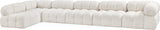 Ames Boucle Fabric Modular Sectional - Modern Sophistication for Your Stylish Living Space