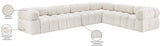 Ames Modular Sectional Sofa - Elevate Your Living Space with Elegant Boucle Fabric Design and Style