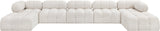 Ames Boucle Fabric Sectional - Modern Modular Design for Stylish Living Spaces and Endless Configurations
