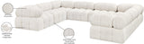 Ames Boucle Fabric Modular Sectional - Elevate Your Living Space with Stylish Modern Sophistication
