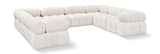 Ames Boucle Fabric Modular Sectional - Elevate Your Living Space with Stylish Modern Sophistication
