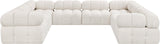 Ames Boucle Fabric Modular Sectional - Elevate Your Living Space with Stylish Modern Sophistication
