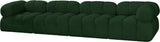 Ames Boucle Fabric Modular Sofa - Elevate Your Living Room with Modern Sophistication and Style