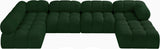 Ames Boucle Fabric Sectional - Modern Modular Elegance for Stylish Living Room Transformations