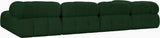 Ames Boucle Fabric Sectional - Modern Modular Design for Stylish Living Spaces and Endless Configurations
