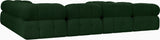 Ames Boucle Fabric Modular Sectional - Elevate Your Living Space with Stylish Modern Sophistication