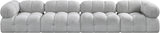 Ames Boucle Fabric Modular Sofa - Elevate Your Living Room with Modern Sophistication and Style