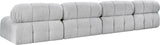 Ames Boucle Fabric Modular Sofa – Modern Sophistication for Your Living Space, Stylish and Versatile