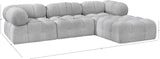 Ames Boucle Fabric Modular Sectional - Elevate Your Living Space with Modern Elegance & Versatility