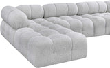 Ames Boucle Fabric Modular Sectional - Elevate Your Living Space with Modern Elegance & Versatility