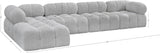 Ames Boucle Fabric Sectional - Modern Modular Design for Stylish Living Spaces and Endless Configurations