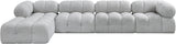 Ames Boucle Fabric Sectional - Modern Modular Design for Stylish Living Spaces and Endless Configurations