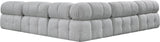Ames Boucle Fabric Modular Sectional - Modern Elegance for Stylish Living Spaces and Endless Designs
