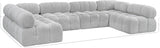 Ames Modern Boucle Fabric Sectional - Elevate Your Living Space with Stylish Modular Design Options