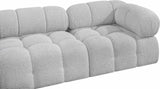 Ames Boucle Fabric Modular Sectional - Modern Sophistication for Your Stylish Living Space