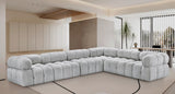 Ames Modular Sectional Sofa - Elevate Your Living Space with Elegant Boucle Fabric Design and Style