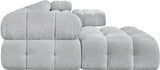 Ames Boucle Fabric Sectional - Modern Modular Design for Stylish Living Spaces and Endless Configurations