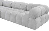 Ames Boucle Fabric Modular Sectional - Elevate Your Living Space with Stylish Modern Sophistication