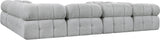 Ames Boucle Fabric Modular Sectional - Elevate Your Living Space with Stylish Modern Sophistication