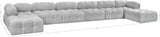 Ames Boucle Fabric Sectional - Modern Modular Design for Stylish Living Spaces & Endless Configurations