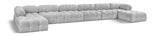 Ames Boucle Fabric Sectional - Modern Modular Design for Stylish Living Spaces & Endless Configurations