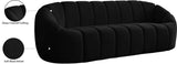 Elijah Modern Velvet Sofa with Deep Channel Tufting - Luxurious Comfort for Contemporary Spaces